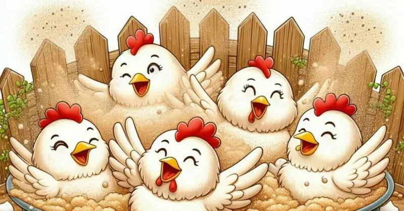 Common Chicken Behaviors Explained - Dust Bathing